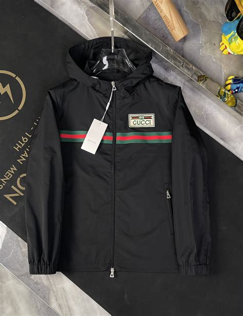 gucci silver jacket replica|authentic gucci labels.